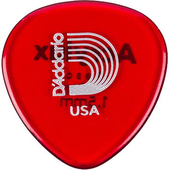 D'Addario Acrylux Reso Mandolin Pick (25-Pack, Transparent Red)