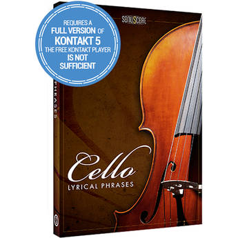 SONUSCORE Lyrical Cello Phrases - Virtual Instrument & Sample Library (Download)