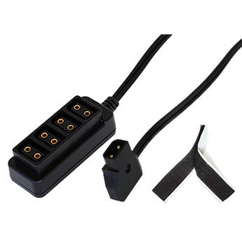 ShieldRock 1x4 D-Tap Splitter with Hook-and-Loop Fastener
