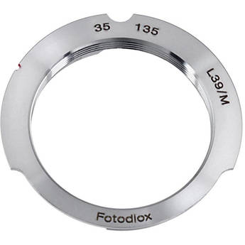FotodioX M39 Lens to Leica M Camera Adapter (35mm/135mm Frame Lines)