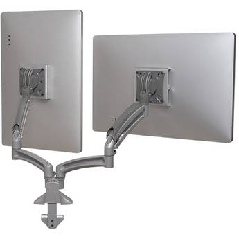 Chief Kontour K1D Dual Monitor Dynamic Desk Mount (Reduced Height, White)