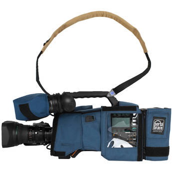 PortaBrace CBA-PX800 Camera BodyArmor for Panasonic AJ-PX800 (Blue)