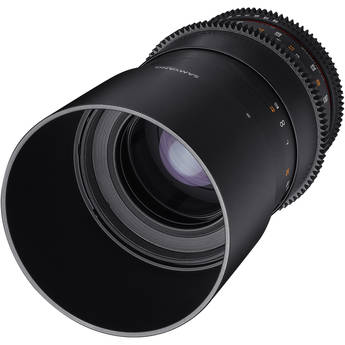 Samyang 100mm T3.1 VDSLRII Cine Lens for Micro Four Thirds Mount with Macro
