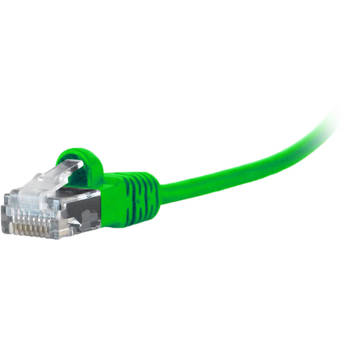 Comprehensive MicroFlex Pro AV/IT CAT6 Snagless Patch Cable (7', Green)