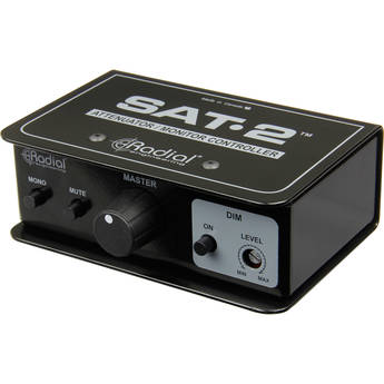 Radial Engineering SAT-2 Stereo Monitor Controller and Audio Attenuator