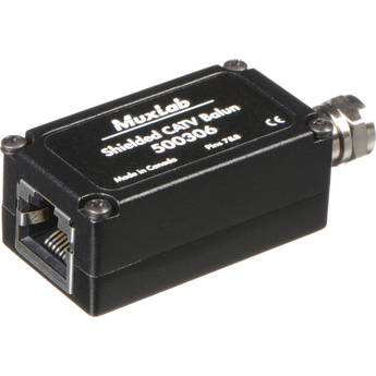 MuxLab Shielded CATV Balun (2-Pack)