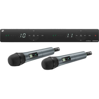 Sennheiser XSW 1-825 Dual-Vocal Set with Two 825 Handheld Microphones (A: 548 to 572 MHz)