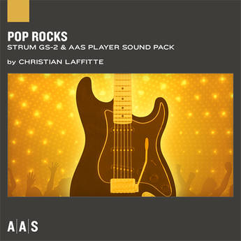 Applied Acoustics Systems Pop Rocks Guitar Sound Pack for Strum GS-2 and AAS Player (Download)