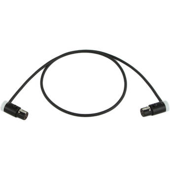 Cable Techniques 24" Low-Profile LPS TA3F To TA3F Cable (White)