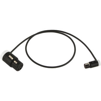 Cable Techniques CT-LPS-FX3T-24W Low-Profile LPXLR-3F to TA3F Cable (24", White)