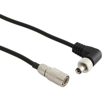 Cable Techniques BB-ZAXTX-24 4-Pin Hirose to Right-Angle Coaxial Locking DC Powering Cable for Zaxcom Transmitters (24")