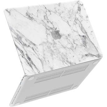 iBenzer Neon Party MacBook Pro 13" Touch Bar & Non-Touch Bar Case (White Marble)