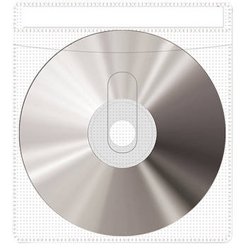 Print File CD or DVD Sleeves (10-Pack, White)