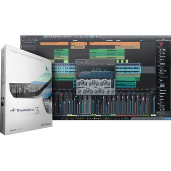PreSonus Studio One Artist 3 Site License - Audio/MIDI Recording/Editing Software (Educational, Download)