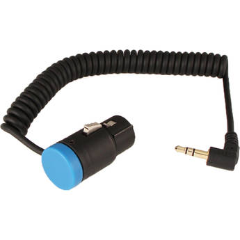 Cable Techniques XLRF to 3.5mm TRS Coiled Cable (8-15")