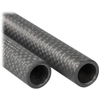 ikan 15mm Carbon Fiber Rod (Pair, 4")