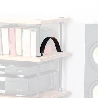 Salamander Designs Set of Four Bookends for Archetype Shelving System (Set of 4, Black)