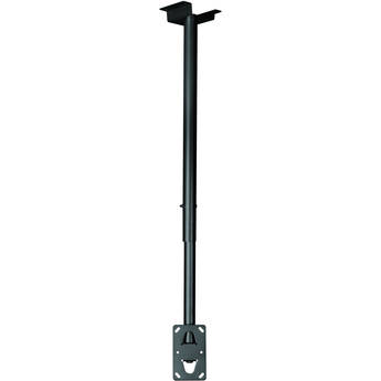 CableTronix Ceiling Mount Adapter for CT-PLB Series Wall Mount (Up to 165 lb, Black)
