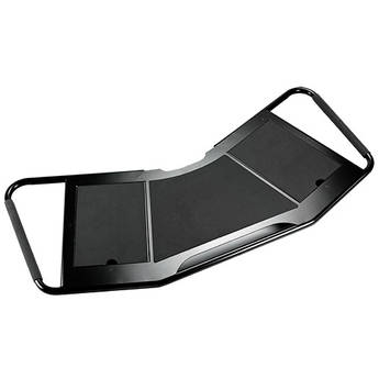 Chief Large Height-Adjustable Accessory Shelf for Fusion Carts and Stands (Black)
