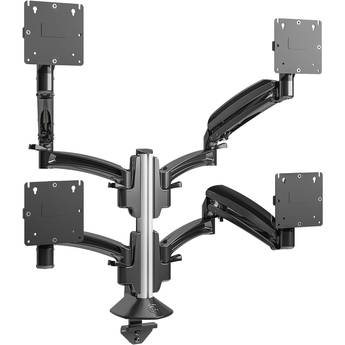 Chief Kontour K1C Quad 36" Monitor Dynamic Column Desk Mount (Black)