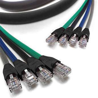 FLEXYGY FLEX4 4-Channel Rugged Cat5e UTP Snake Cable (10')