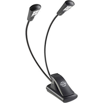 K&M 12246 Music Stand Double4 LED FlexLight