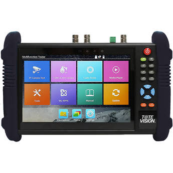 Tote Vision 7" Ruggedized Multifunction Test Monitor for IP/Analog Camera