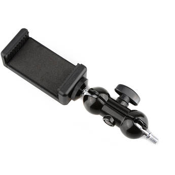 CAMVATE 360 Degree Swivel Ball Head Mount & Phonetrap Holder for Select Smartphones (Black)