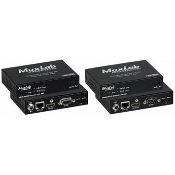 MuxLab 4K HDBaseT HDMI/RS-232 Extender Kit with ARC
