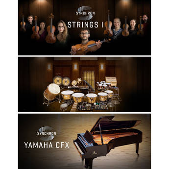 Vienna Symphonic Library Synchron Package Full Version - Virtual Instrument with Strings, Piano & Percussion (Upgrade, Download)
