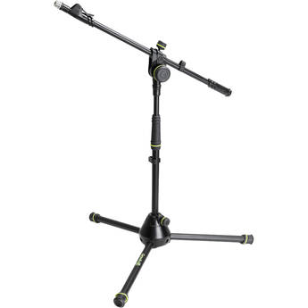 Gravity Stands MS 4222 B Microphone Stand with Tripod Base and 2-Point Adjustment Boom
