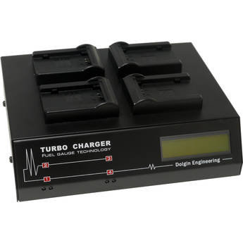 Dolgin Engineering TC400 Four Position Battery Charger and TDM for Sony NP-FZ100 Batteries