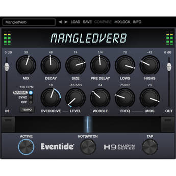 Eventide MangledVerb H9 Series Reverb Plug-In (Native, Download)