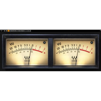 Waves VU Meter - Classic VU Metering Plug-In (Native/SoundGrid, Download)