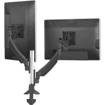 Chief Kontour K1C Dynamic Height-Adjustable Column Dual Monitor Mount (Black)