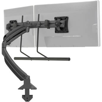 Chief Kontour K1D22H Dual-Monitor Desk Clamp Mount (Black)