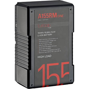 bebob A155RM-CINE 14.8V 155Wh High Load Gold Mount Li-Ion Battery