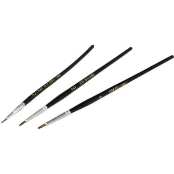 General Brand Retouching Brush Set "0", "00", "000"