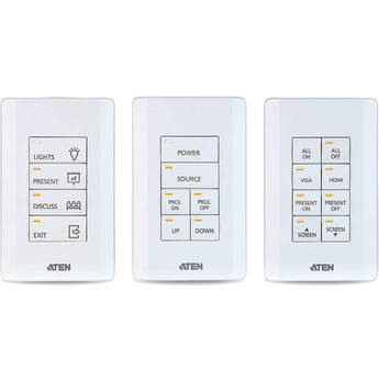 ATEN 8-Button Keypad for ATEN Control System (US, 1 Gang)