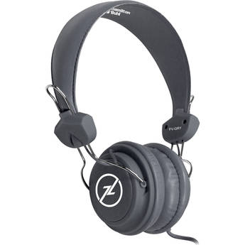 HamiltonBuhl Favoritz TRRS Headset with In-Line Mic for Mobile Devices (Gray)