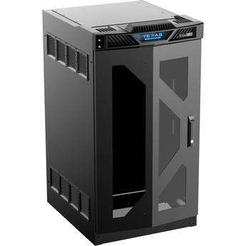 AtlasIED TT20-25P Texas Tough 20 RU, 25" Deep Rack (Plexiglas Door)