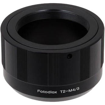 FotodioX T-Mount Lens to Micro Four Thirds (MFT, M4/3) Mount Camera Adapter