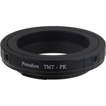 FotodioX T-Mount Lens to Pentax K (PK) Mount Camera Adapter