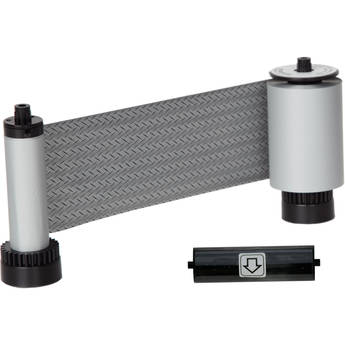 IDP SO Scratch-Off Ribbon for Smart-30 and 50 Printers with Disposable Cleaning Roller (1200 Cards/Roll)