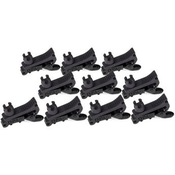 DPA Microphones 4-Way Clip for  Microphones (10-Pack, Black)