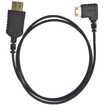 Camera Motion Research UFAR90C30 Thin Right-Angle Mini-HDMI to HDMI Cable (31")