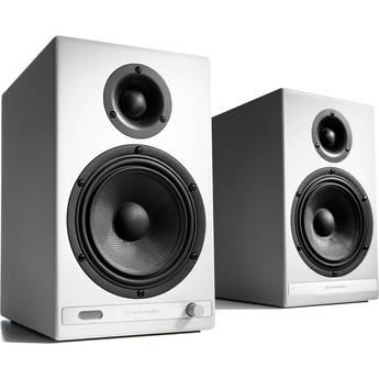 Audioengine HD6 Bluetooth Speaker System (Hi-Gloss White, Pair)