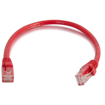 C2G Cat 6 Snagless Unshielded Patch Cable (4', Red)
