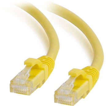 C2G Cat 6 Snagless Unshielded Patch Cable (9', Yellow)