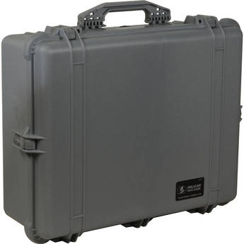 Pelican 1600NF Large Case Without Foam (Silver)